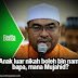 Anak luar nikah boleh bin nama bapa, mana Mujahid?